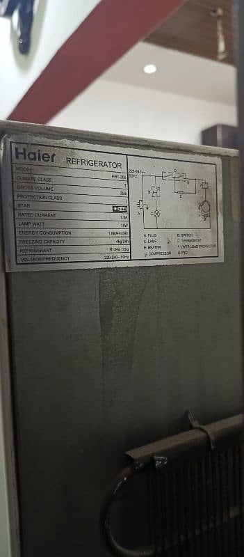 Haier Fridge Model HRF-355 For Sale 5