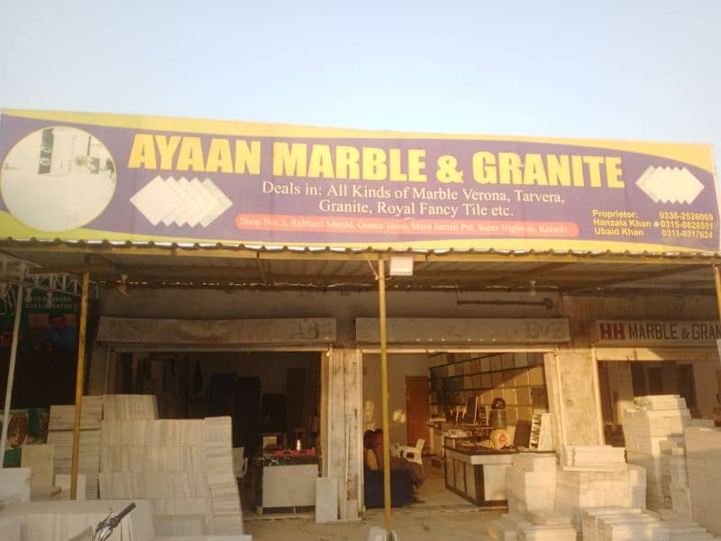 Ayaan Marble Granite Jamali Pull Karachi 9