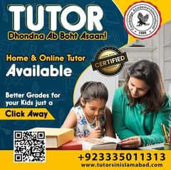 Home Tutor,Online Tutor,Home Tution-O/A Levels,Mont,KG,IGCSE,FSC,IELT