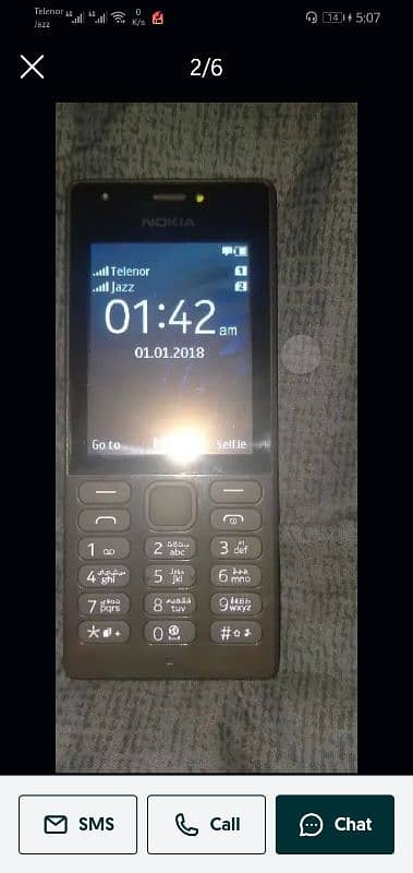 original Nokia 216 official PTA Approved 03290277773 5