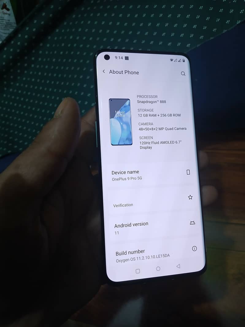 One Plus 9 Pro 12/256 1