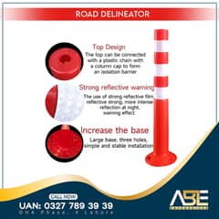 Traffic Delineator Posts / Flexible Traffic Post