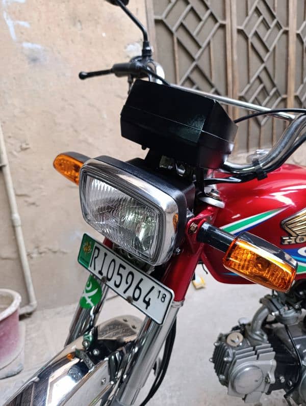 CD 70 2018 model First owner Total geniune bike 0