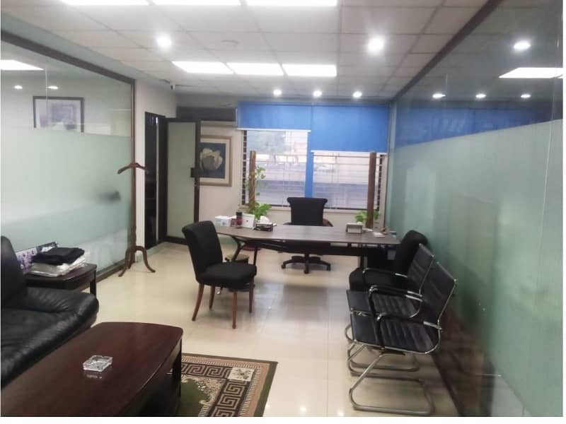 Sami Furnished Area 4500 Sq. Ft Corporate Office Available For Rent On Reasonable Rent Garden Town Lahore 7