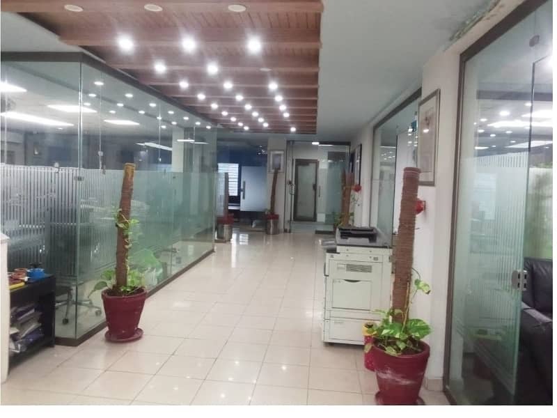 Sami Furnished Area 4500 Sq. Ft Corporate Office Available For Rent On Reasonable Rent Garden Town Lahore 8