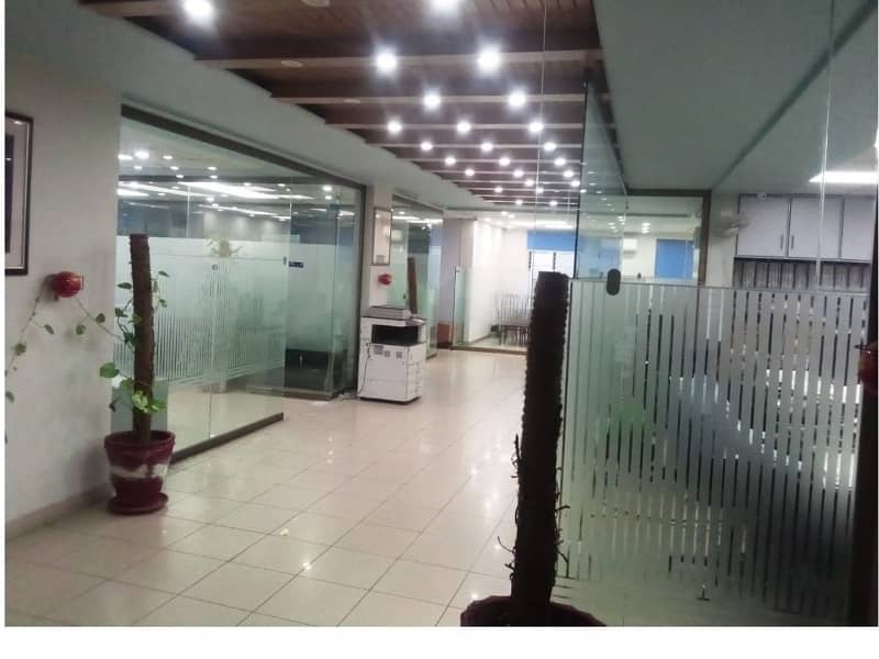 Sami Furnished Area 4500 Sq. Ft Corporate Office Available For Rent On Reasonable Rent Garden Town Lahore 10