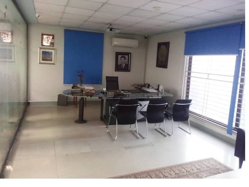 Sami Furnished Area 4500 Sq. Ft Corporate Office Available For Rent On Reasonable Rent Garden Town Lahore 12