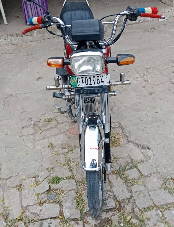 United CD 70 CC Bike for sale 0