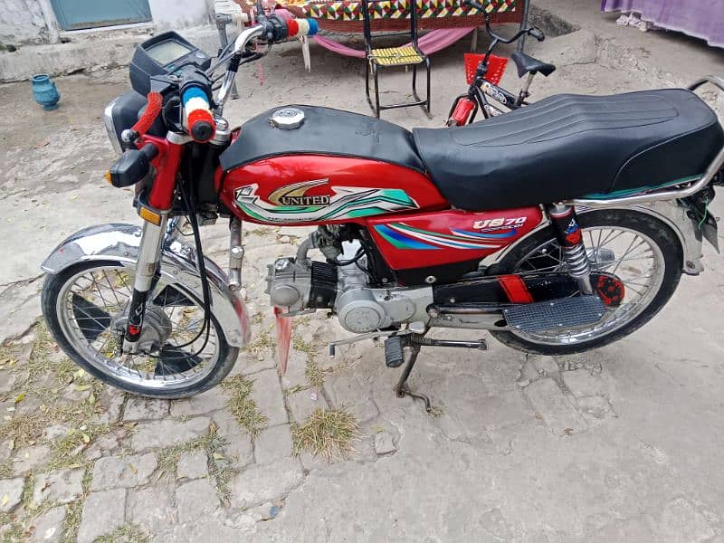 United CD 70 CC Bike for sale 1