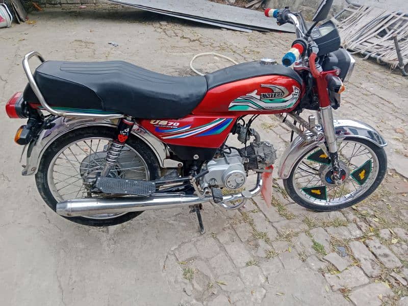 United CD 70 CC Bike for sale 3