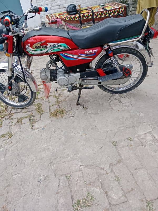 United CD 70 CC Bike for sale 5