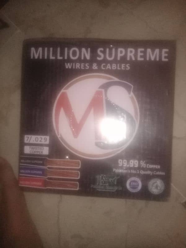 million supreme wire 7.29 0