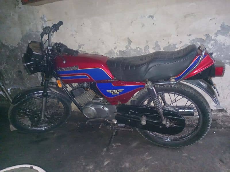 Kawasaki gto 125 for sale in lahore 1991 model sleave cylender 0