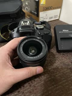 NIKON D3400 with complete accessories