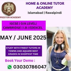 Home Tutor, Home Tution, Online Tutor, O/A Levels, KG,FSC,IELTS,Matric