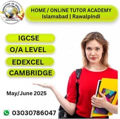 Home Tutor-Online Tutor-Home Tution-O/A level-Matric-IGCSE,English