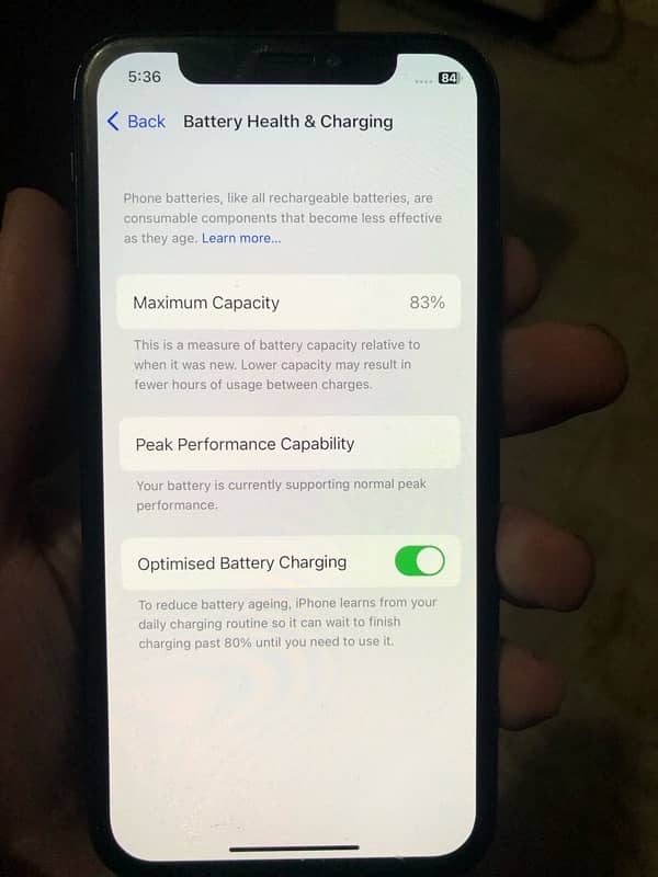 iPhone X 256Gb PTA Approved 83% Battery Health 2