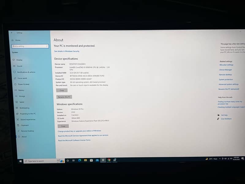 Alienware M17 R3 Core i9 10 Gen 6