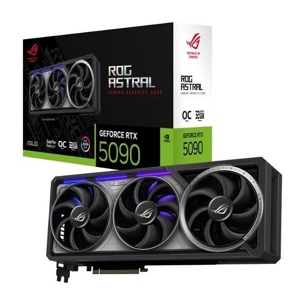 Asus ROG Astral GeForce RTX 5090 32GB GDDR7 OC Edition Graphics Card 3