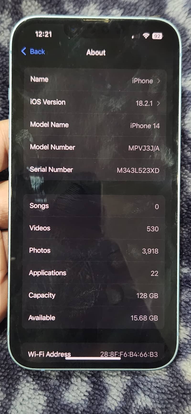 iPhone 14 128gb Non Pta with box 5