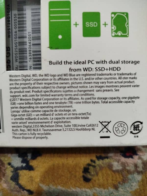 WD 256GB SSD Urgent 2