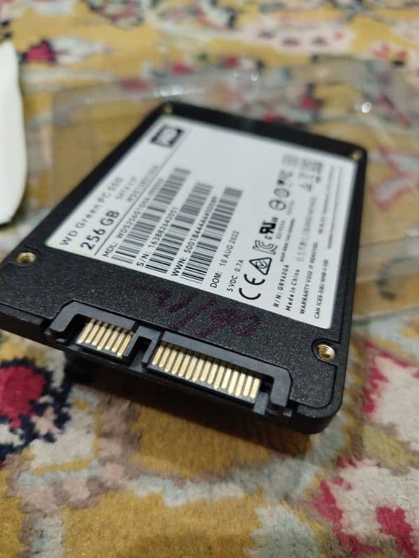 WD 256GB SSD Urgent 4