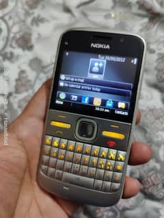 Nokia E5 Symbian Genuine Silver PTA