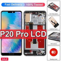 p20 pro original lcd panel with frame