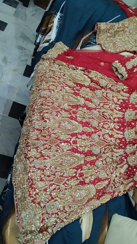 Bridal maxi / Wedding wear / lehnga / Bridal dress for sale 1