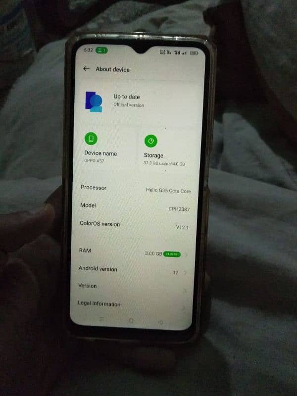 oppo A57 3/64 condition 10/10 2