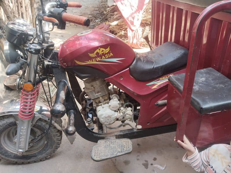 new Asia 150cc ricshaw good condition 0