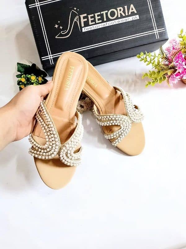 Fancy Women's Synthetic Leather Flats - 1 Pcs 1