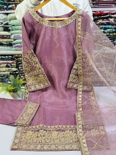 unstitched suit / 3pc unstitched suit / Khaddar 3pc unstitched suit