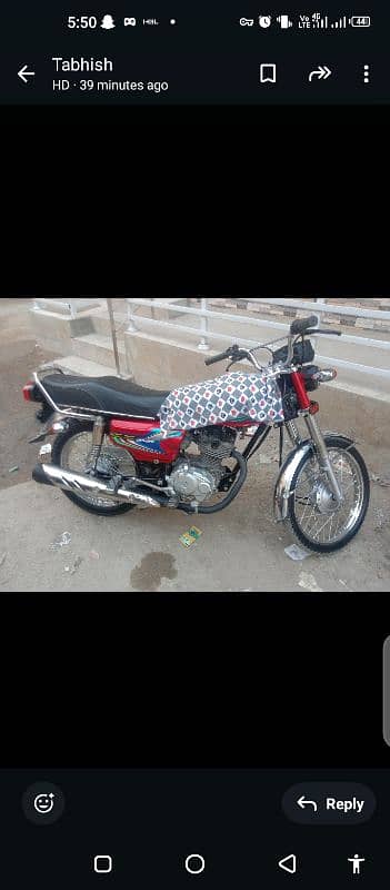 Honda 125 good condition 7