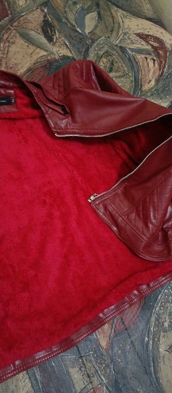 leather Girl Coat 4