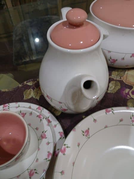 original royal orchid. . . made in Thailand. . Stone ware . 12 serving 3