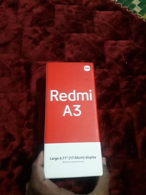 Redmi a3 4gb 64gb just 20 days used 0