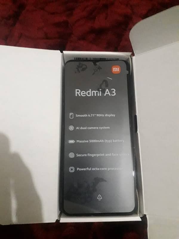 Redmi a3 4gb 64gb just 20 days used 1