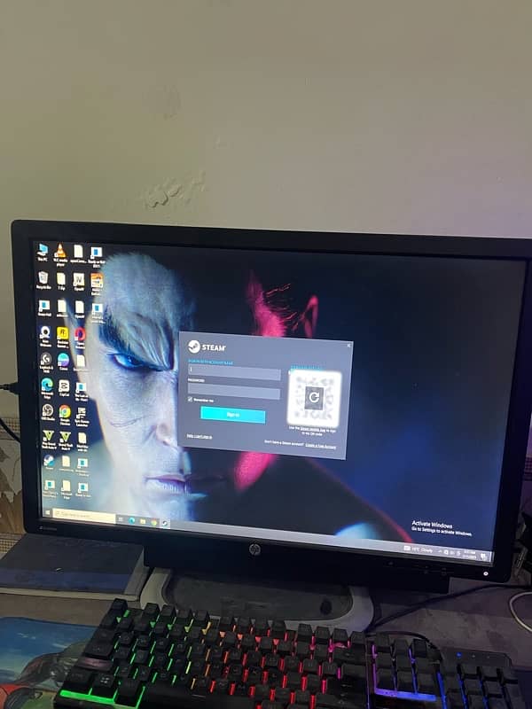 Hp 60mhz Led monitor 22inh 1