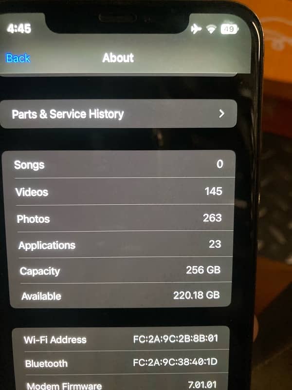 iPhone Xsmax non pta 256gb 5