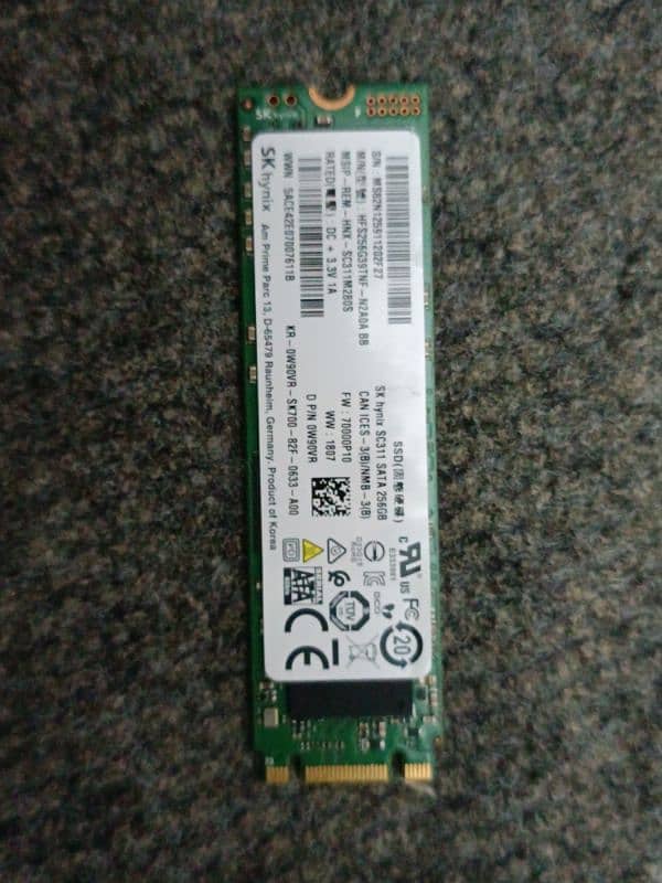 Ssd M2 256 Gb Sk hynix 1