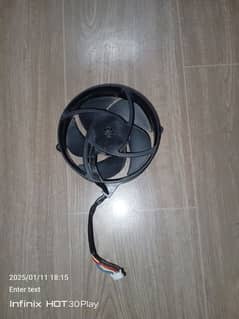 dell Fan for CPU cooling 900 RPM Black color