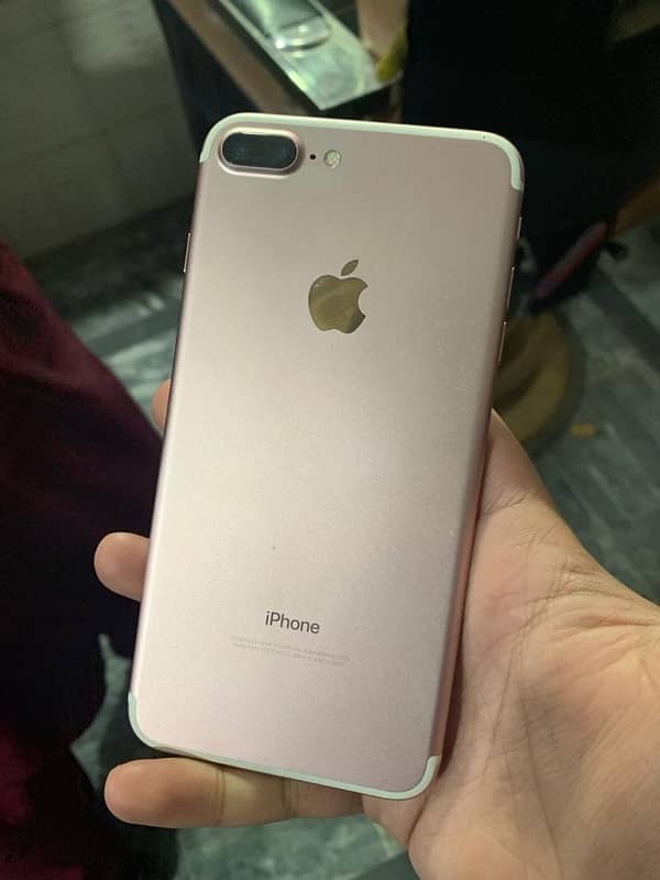 i phone 7 plus 32gb pta approved 0