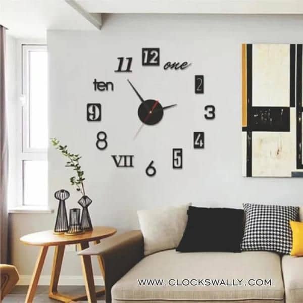 Wall Clock With Backlight 3