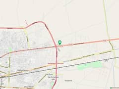 Near Orange Line Train Station and Ring Road 3 Marla Residential Plot File For Sale