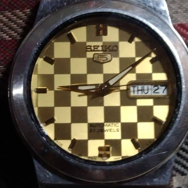 Seiko 5 automatic for sale in working condition 2