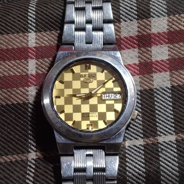 Seiko 5 automatic for sale in working condition 4