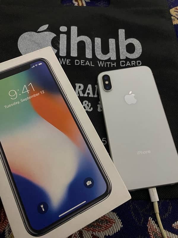 iphone x 64gb pta approvedbox available 3