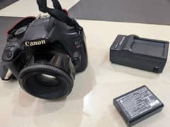 DSLR 1200d All ok with 50mm lens sealed never open&repair btr camerai