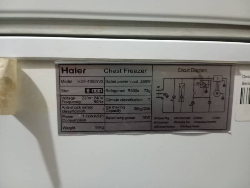 Haier hdf-405inv3 For Sale 0